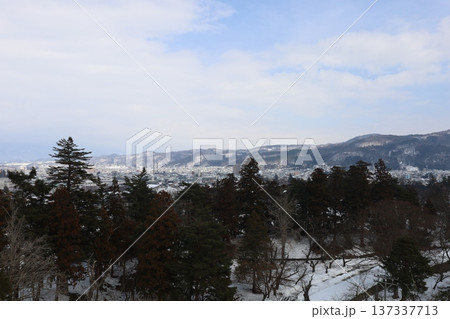鶴ヶ城からの景色【福島・会津若松】 137337713