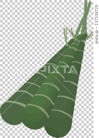 Vector illustration of chimaki, Japanese sweets for Boys' Day 137338720