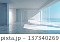 光が差し込む海辺の豪邸 137340269
