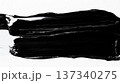 墨で描いたラフな手描きのペイント背景素材 137340275