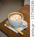 カフェラテ 137340286