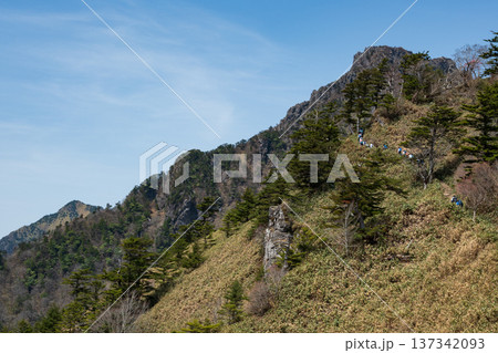 石鎚山登山、愛媛県 137342093