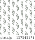 seamless botanical simple pattern with grey plants. 137343171