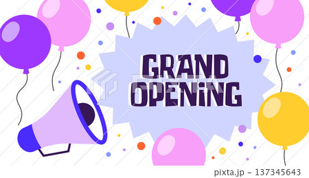 Event opening ceremony invitation. Special offer banner Event opening ceremony invitation. Special offer banner 137345643