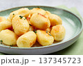stuffed gnocchi with cheese, Italian dumplings, garnished with parmesan cheese, no people, 137345723