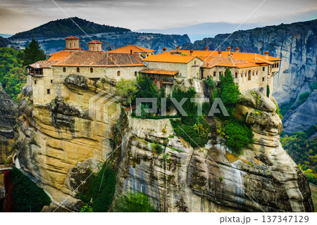 Monastery in Meteora, Greece Monastery in Meteora, Greece 137347129