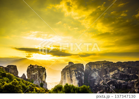 Monastery of the Holy Trinity i in Meteora, Greece 137347130