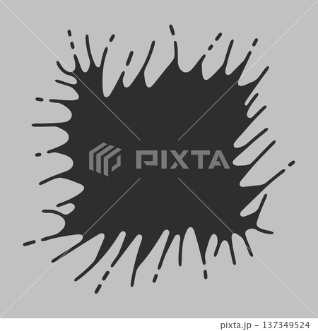 Puffy cloudy hole with organic edges. Abstract fluffy portal or burrow shape, creepy irregular cloud cavity frame flat vector illustration. Fluffy cloud border element for design, backgrounds or Puffy cloudy hole with organic edges. Abstract fluffy portal or burrow shape, creepy irregular cloud cavity frame flat vector illustration. Fluffy cloud border element for design, backgrounds or 137349524
