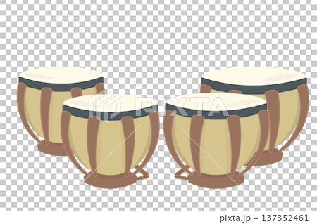 Simple timpani icon 137352461