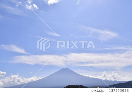 富士山 河口湖大石公園から 富士山 河口湖大石公園から 137353938