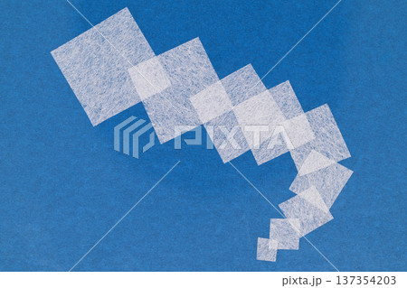 和紙アート【背景素材】 137354203