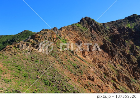 那須岳の登山風景 那須岳の登山風景 137355320