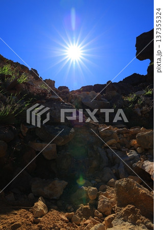 那須岳の登山風景 那須岳の登山風景 137355324