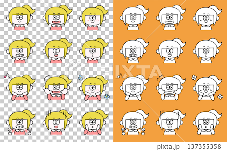 表情各異的女孩們 第二部分 137355358