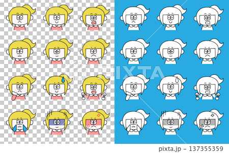 表情各異的女孩們 第三部分 137355359