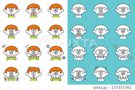 色んな表情の男の子 その2 137355361