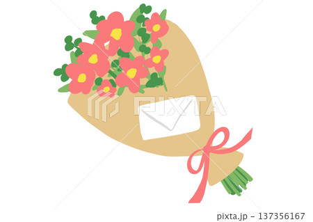 花束 春 やさしさ 手紙 花束 春 やさしさ 手紙 137356167