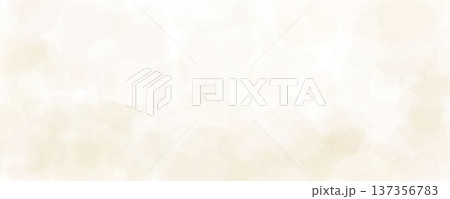 Soft beige watercolor effect background. Light ecru watercolour gradient texture. Cream blurred paint splashes wallpaper for birthday or wedding design. Vector feminine pale ivory marble backdrop Soft beige watercolor effect background. Light ecru watercolour gradient texture. Cream blurred paint splashes wallpaper for birthday or wedding design. Vector feminine pale ivory marble backdrop 137356783
