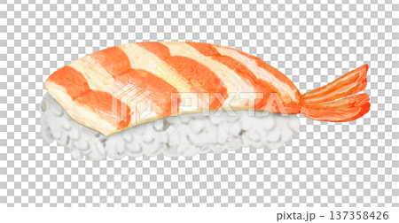 Nigiri Sushi - Shrimp 137358426