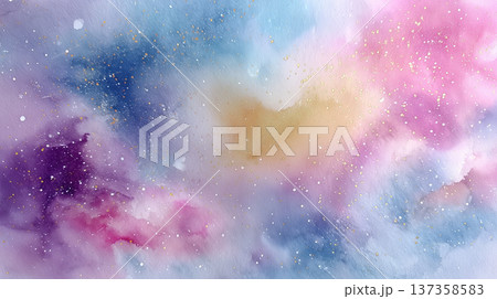 パステル調の銀河 137358583