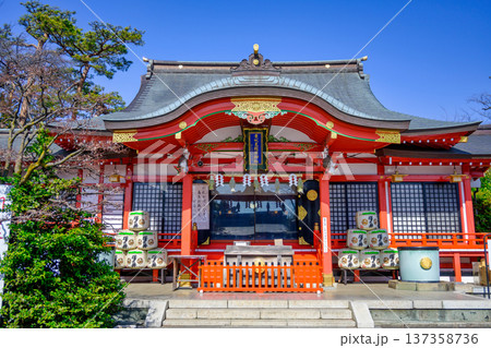 東京都 西東京市 東伏見稲荷神社 拝殿 東京都 西東京市 東伏見稲荷神社 拝殿 137358736