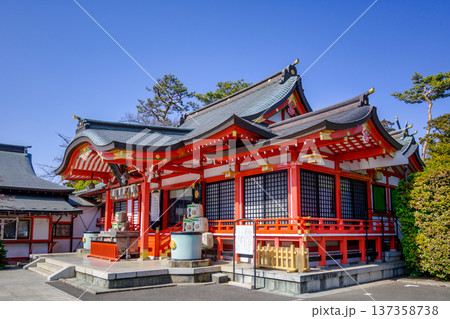 東京都　西東京市　東伏見稲荷神社　社殿 137358738