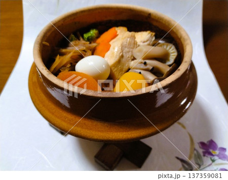 釜めしを作ってみました 手造り釜飯 釜めしを作ってみました 手造り釜飯 137359081