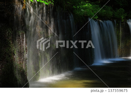 滝のある風景 137359675