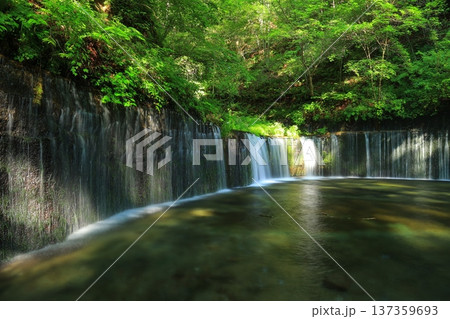 滝のある風景 137359693