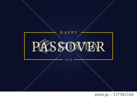 Elegant Happy Passover 2026 Celebration Banner 137362188