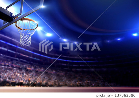 Basketball arena	 137362380