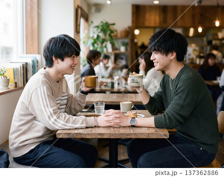 【ボーイズラブ】・・・カフェデート 137362886