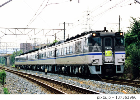2007年 東海道本線を走るキハ181系臨時特急おわら5両 2007年 東海道本線を走るキハ181系臨時特急おわら5両 137362966
