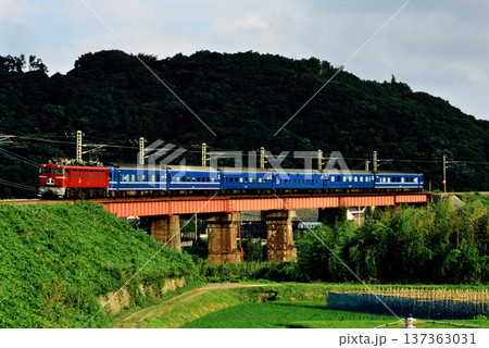 2007年　日豊本線を走るED76ブルートレイン富士 137363031