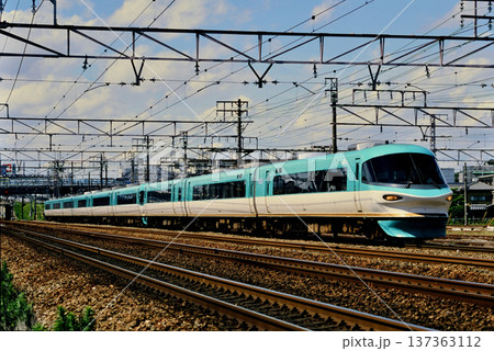 2007年 東海道本線を走る283系特急オーシャンアロー9両 2007年 東海道本線を走る283系特急オーシャンアロー9両 137363112