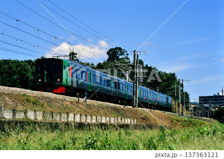 2007年 東海道本線を走る783系特急みどり4両 2007年 東海道本線を走る783系特急みどり4両 137363121