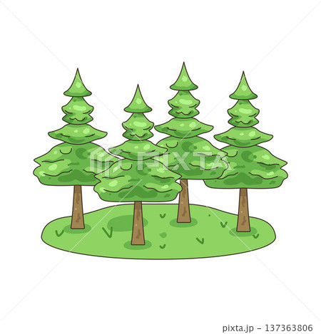 Illustration of forest  137363806