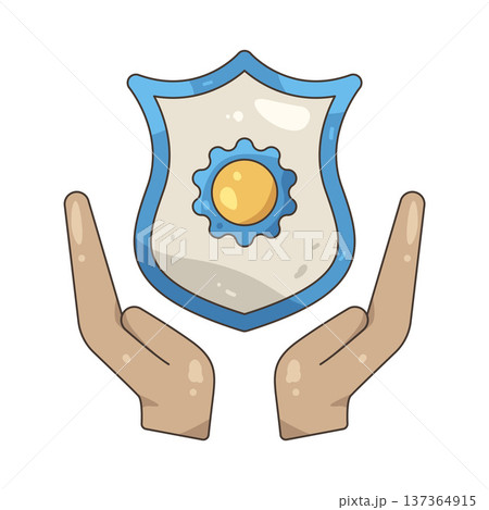 Illustration of badge Illustration of badge 137364915