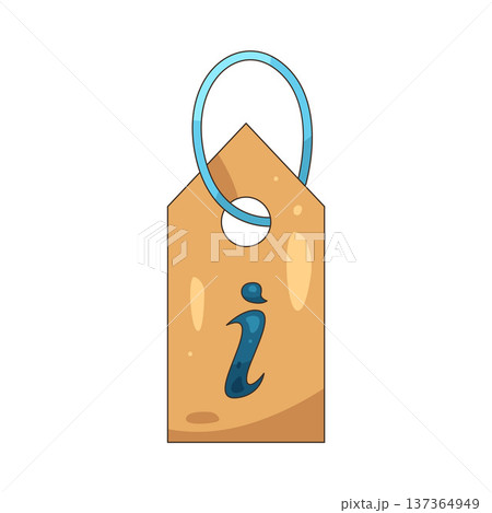 Illustration of information tag 137364949