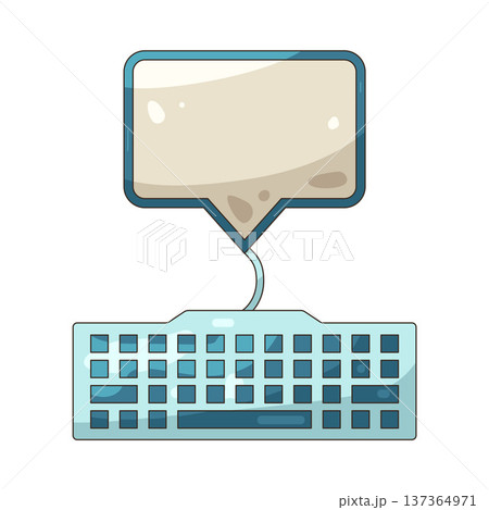 Illustration of Keyboard  137364971