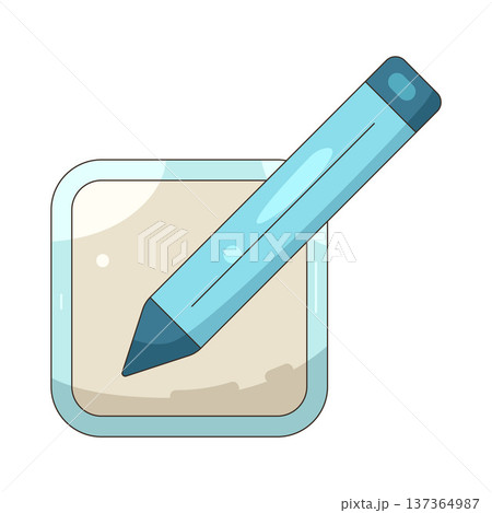 Illustration of Edit Illustration of Edit 137364987