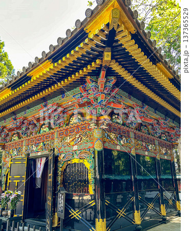 瑞鳳殿　豪華な装飾が美しい神社建築 日本の伝統文化 137365529