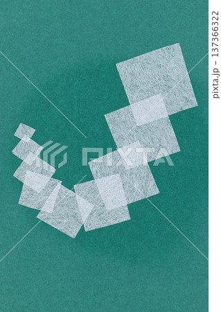 和紙アート【背景素材】 137366322