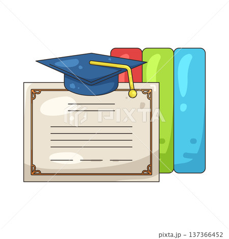 Illustration of certificate  137366452