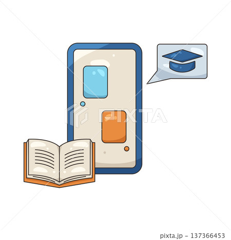 Illustration of Online learning 137366453