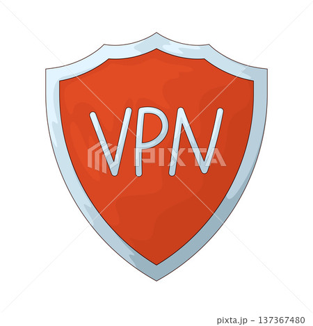 Illustration of VPN 137367480