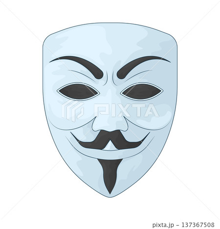 Illustration of Anonymous Mask 137367508
