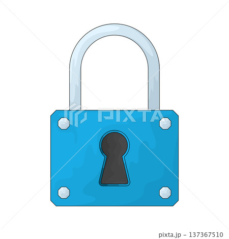 Illustration of lock 137367510