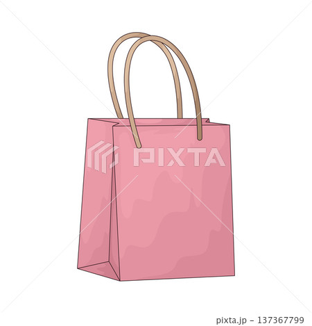 Illustration of Tote Bag 137367799