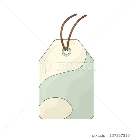 Illustration of Gift Tag 137367830